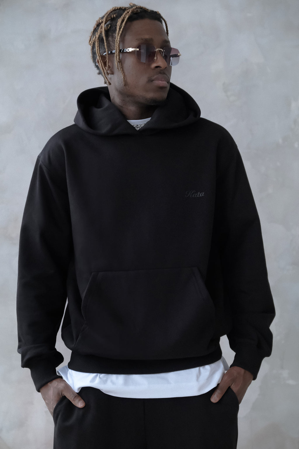 French terry hoodie